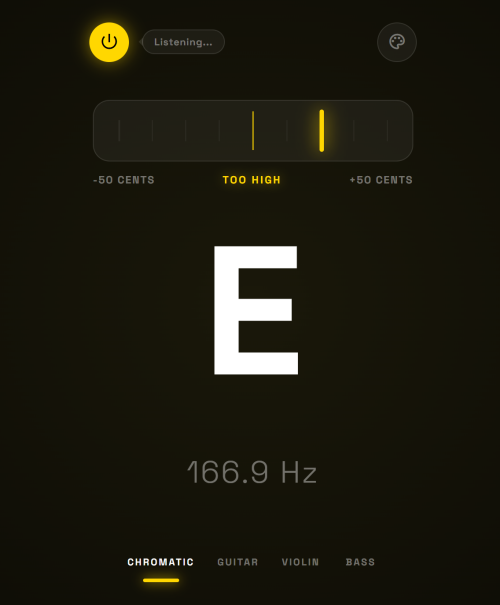 Chromatic Tuner Preview